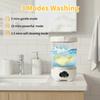 Mini Laundry Cup Portable Washing Machine Foldable Design with 3 Wash Modes for Underwear/Socks