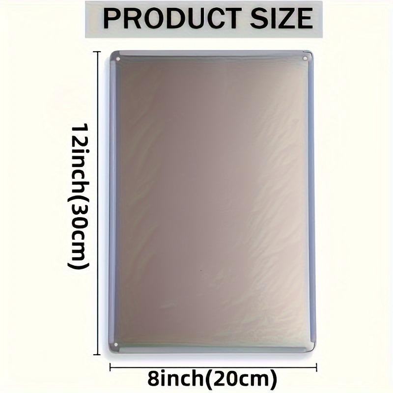 Custom Metal Photo Wall Sign Personalized Tin Decor Board For Home Office Bar Classroom