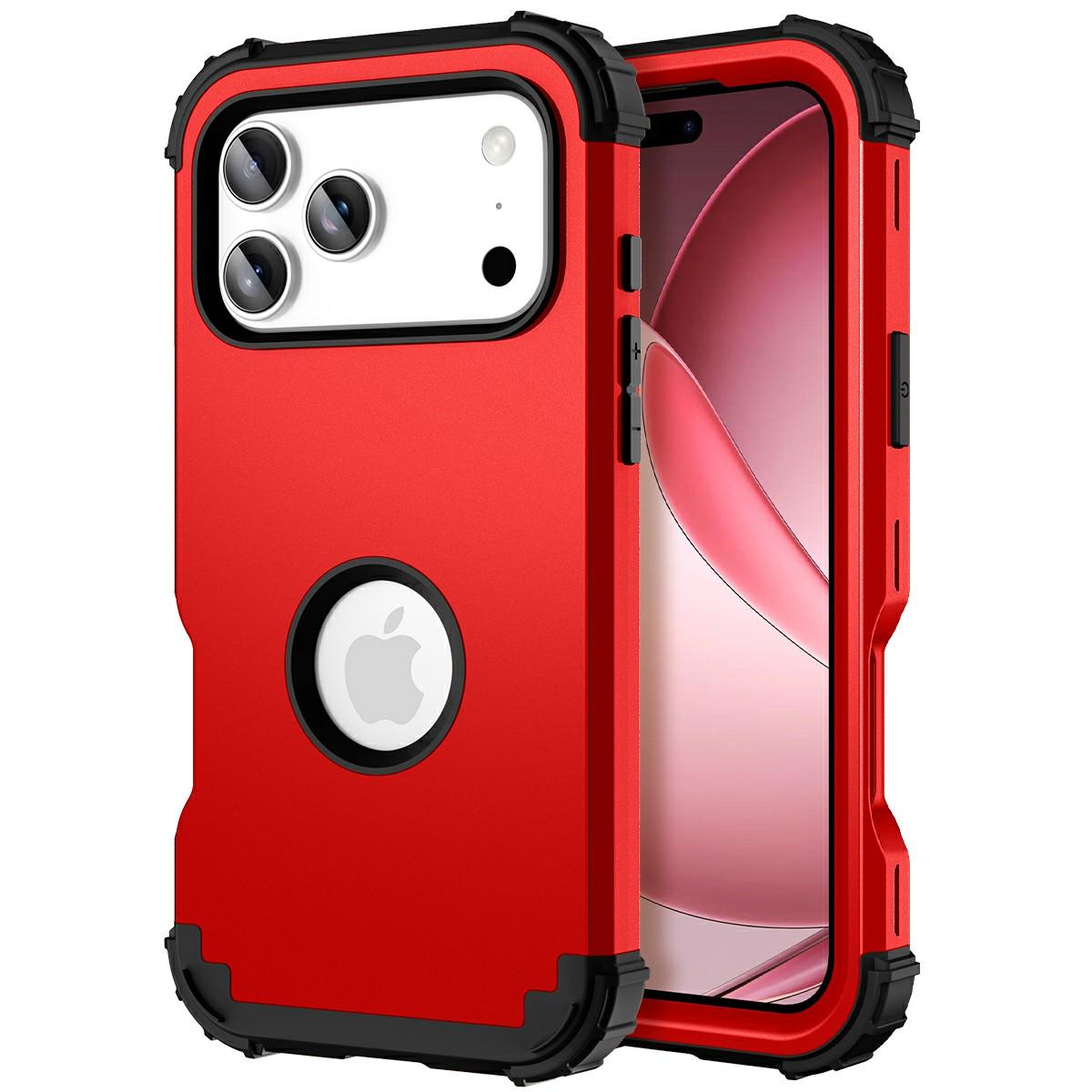 L-Style For iPhone 17 Pro Case Shockproof PC + TPU Phone Back Cover B