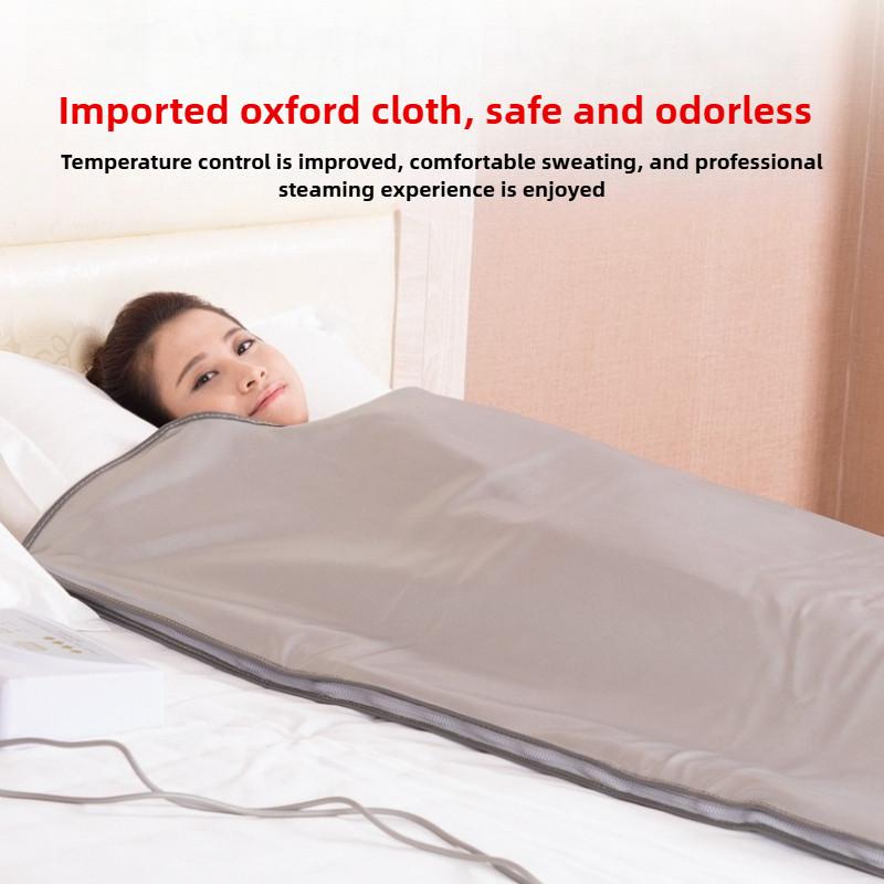 Far Infrared Heating Detoxification Blanket Home Beauty Salon Sweat Steaming Blanket Boost Metabolism Sauna Device