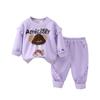 Kids Casual Long-Sleeve Set, Comfortable Daily Wear Outfits