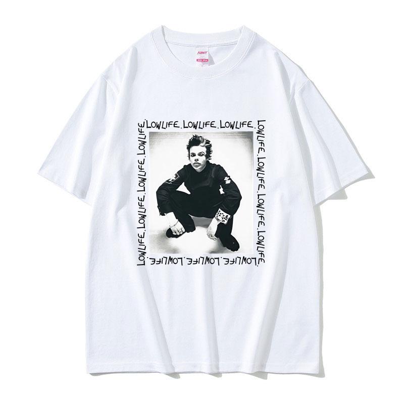 Rocker Yungblud Lowlife Album T Shirts Unisex Women Fashion Rock Vintage Short Sleeve Tshirts Casual Oversized Tshirt Streetwear