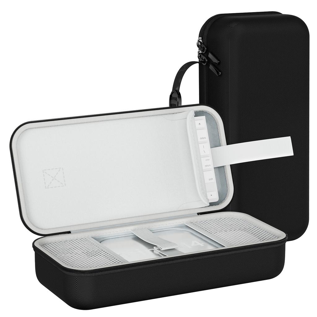 Carrying Case for Mac Mini M4/M4 Pro Computer Host Storage Portable Bag Keyboard Organizer Accessories Protective Hard Cas