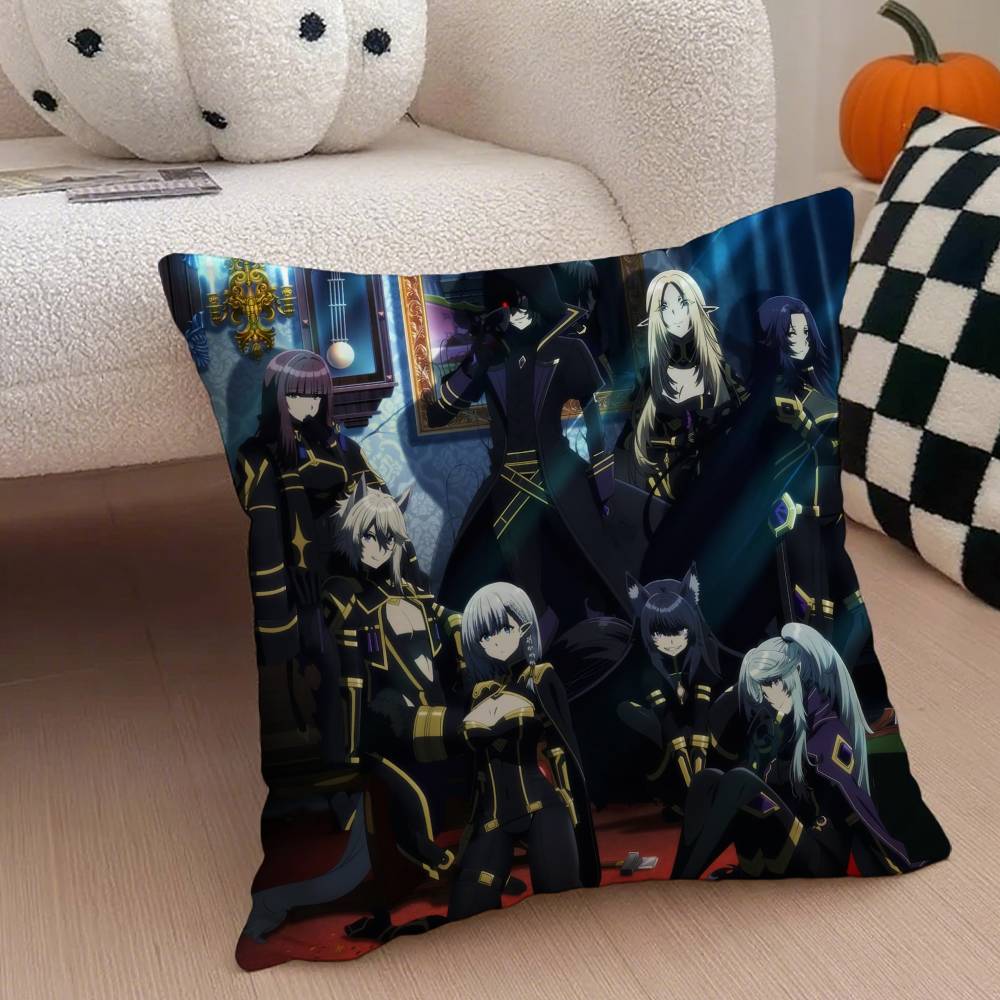 The Eminence In Shadow Anime Pillow Case Anti-dustmite Pillowcase Invisible Zipper Silky Short Plush Sofa Cushion Cover