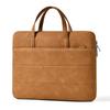 Slim Laptop Sleeve Bag 14-16.1 Inch Notebook With Handle PU Leather Protective Case Women Men Campus Style