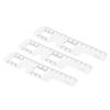 3Pcs Eye Measurement Ruler Distance Pupil PD Measuring Gauge 2 In 1 Ophthalmology Tool