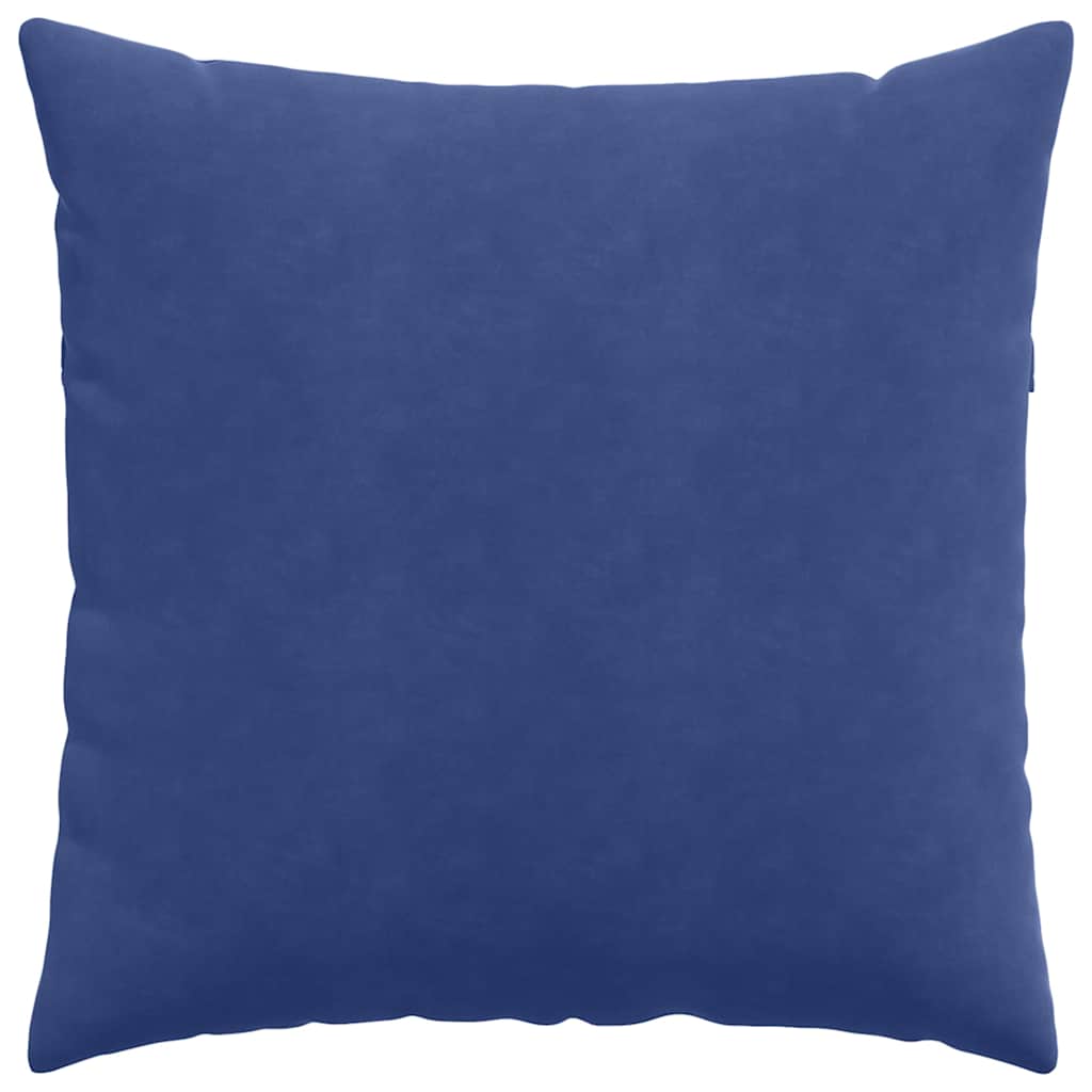 Sofa Cushions 2 Pieces Police Blue 60 X 60 Cm Cord Fabric