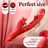 2 in 1 Tongue Licking Dildo Vibrator for Women Flapping Rotating Clitoris Stimulator G Spot Massage Female Masturbator Sex Toy
