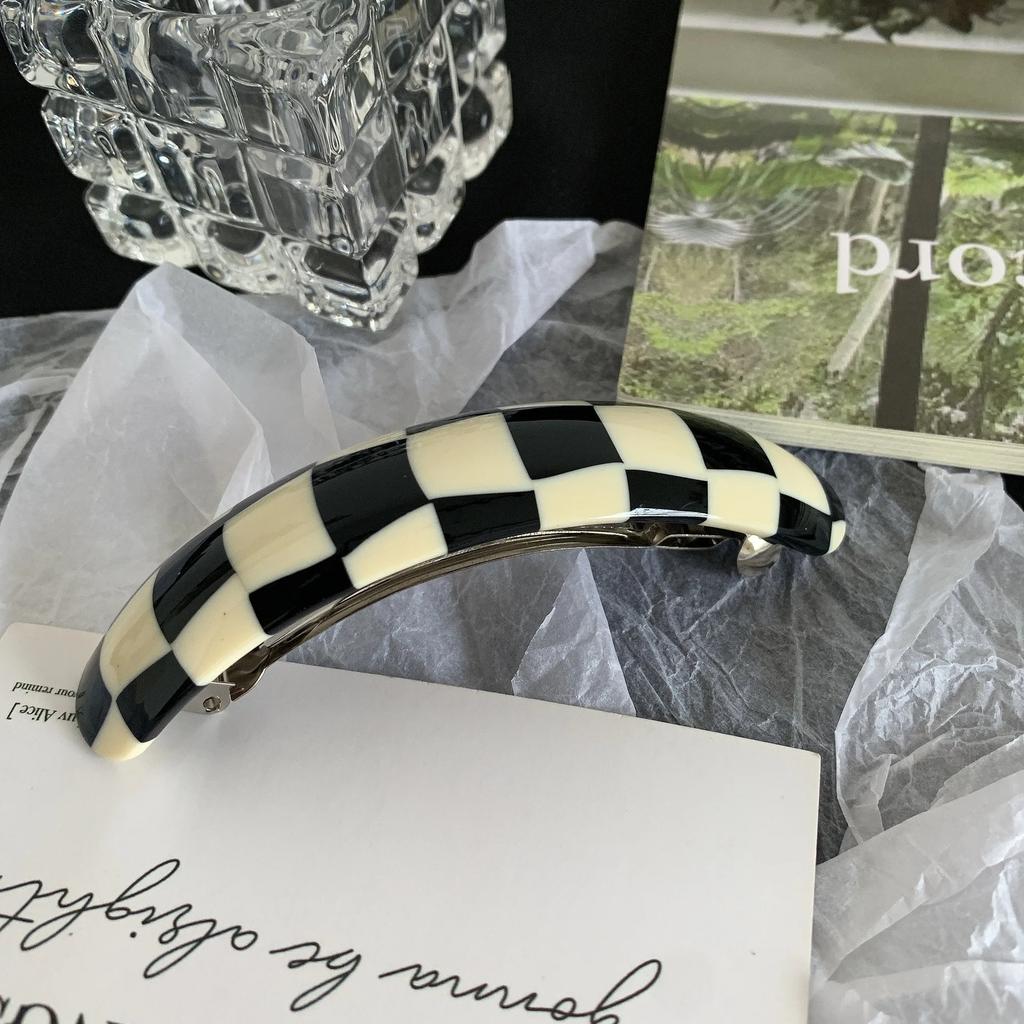 Retro Leopard Hairpins Spring Clip Colorful Acetate Hair Clips Womens Elegant Exquisite Barrettes Lady Fashion Hair Accessories