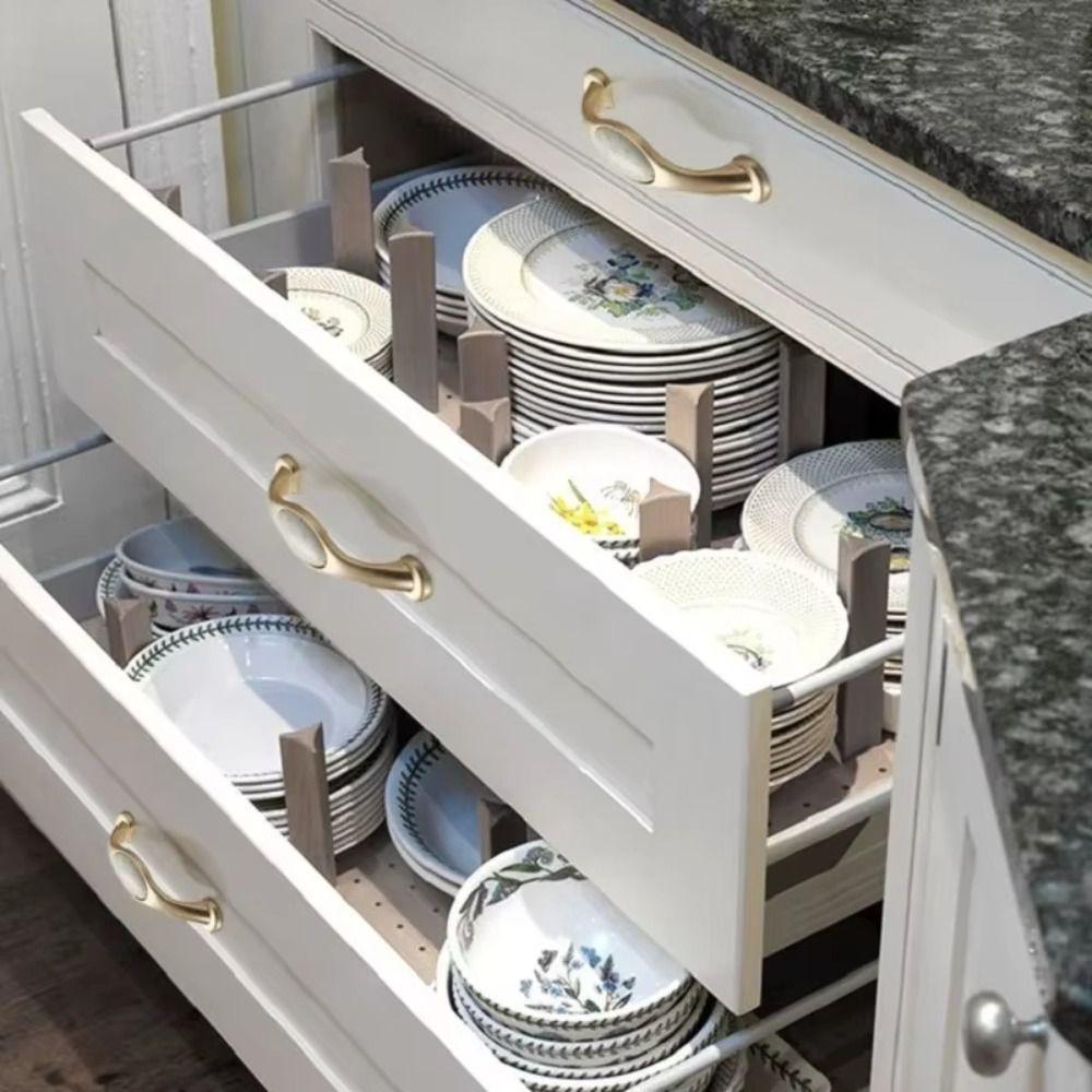 Wear Resistant Furniture Handle Vintage Drawer Knobs Wardrobe Door Pulls  Cupboard