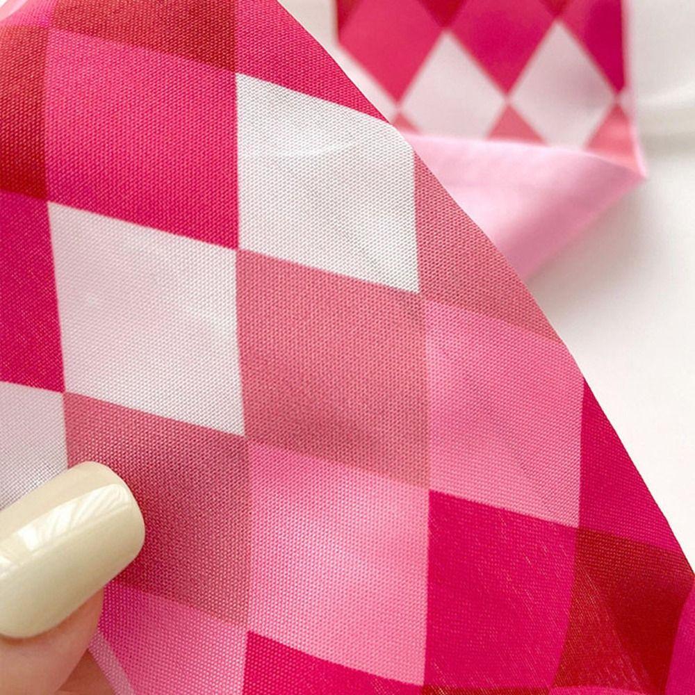 Elegant Ribbon Headband Silk Scarf Flower Hair Tie Printed Scarf Collocation Clothing Accessories Neckerchief Long Scarf Women