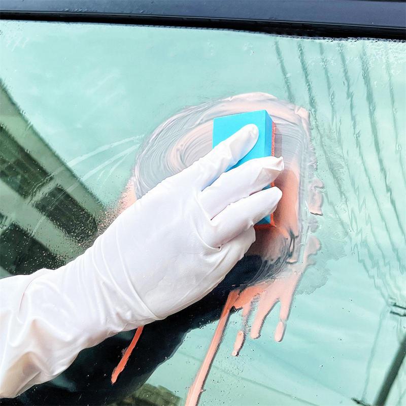 Car Glass Polishing Powder Safe And Gentle Vehicle Cleaning Tool For Removing Oil Film, Subtle Scratches, Water Mark