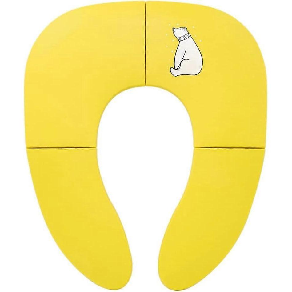 Foldable Potty Toilet Training Seat, Toddler Foldable Toilet Seat Portable Travel Toilet Training Seat