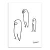 Nordic Minimalist Picasso Animals  Home Decor Nordic Canvas Painting Wall Art Figure Body Hand Posters and Print for Living Room No Frame