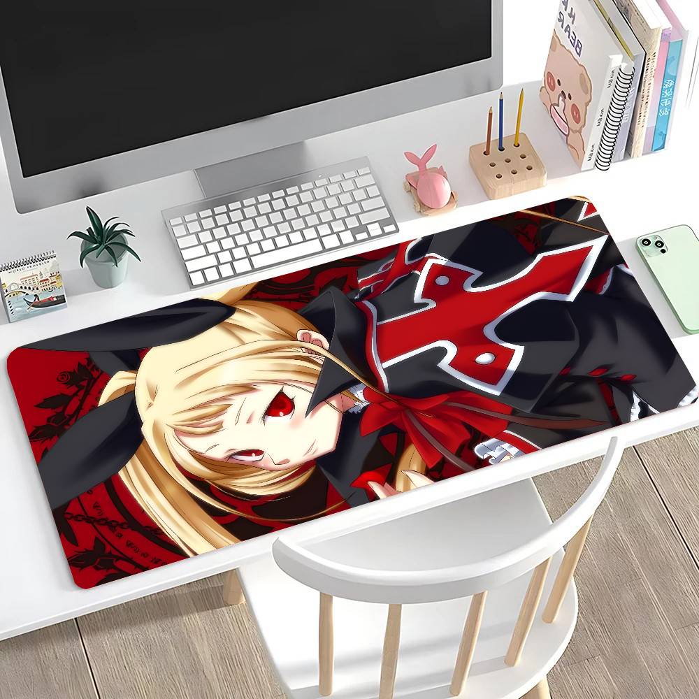 Rachel Alucard Fighting Game BlazBlue Cross Tag Battle Mousepad Mouse Mat Desk Mat With Pad Gaming Accessories Prime Gaming XX