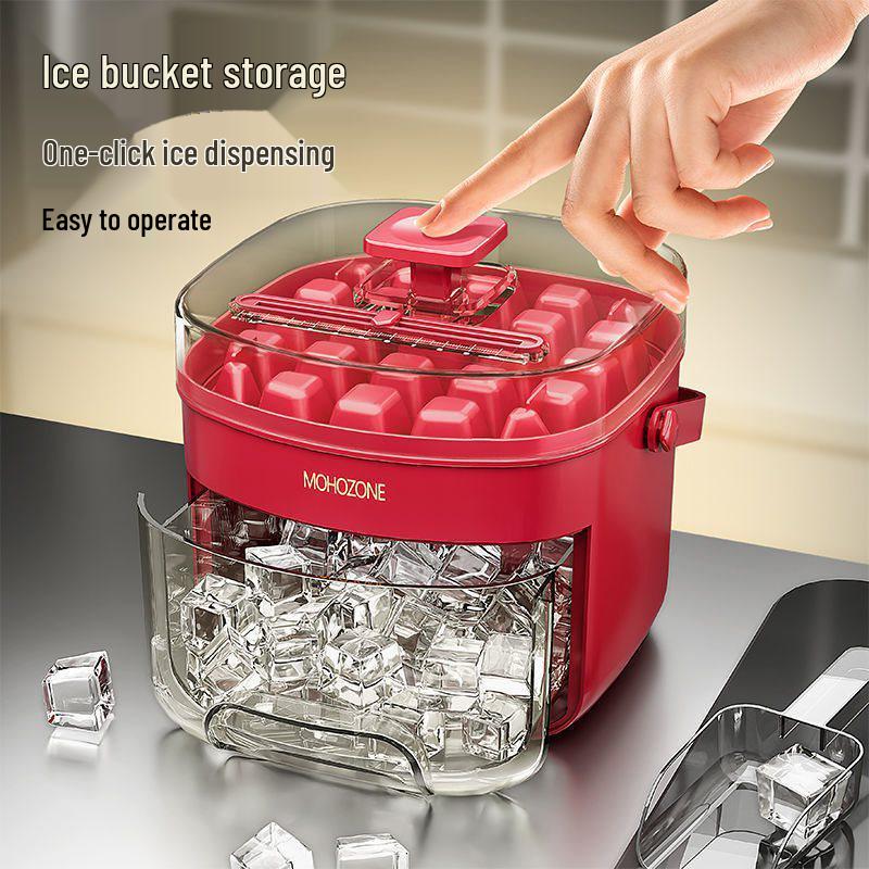 

Компактний пластиковий льодогенератор та форма для зберігання для студентських гуртожитків