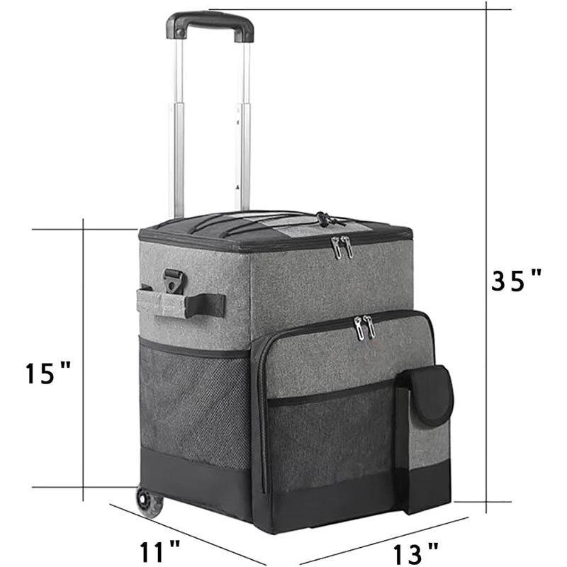 

NuFeng Rolling Picnic Cooler Bag