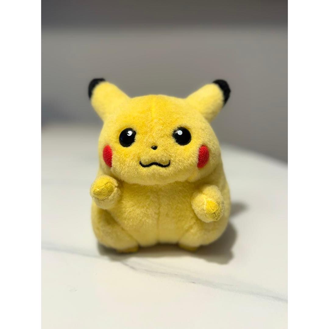 [Good condition] Early red tag TOMY Pokemon Pikachu stuffed toy