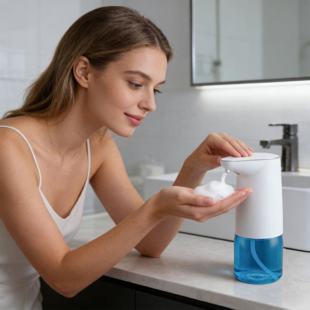 Advanced nearness Soap Dispenser Hygienic Design Two approaches ABS Construction Ideal For Homes And Businesses