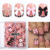 96pcs/Box Leopard Square Head Press On Nails Nail Art Finished Nail Tips  Women/Girls