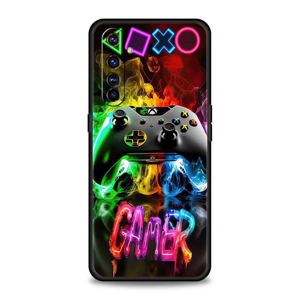 Etui Na Telefon Do Oppo A17 A31 A54 A57 A78 A79 A80 A98 Find X5 X6 Reno 7 8 10 11 12 13 F Pro Miękki Pokrowiec TPU Technologia Konsola Do Gier
