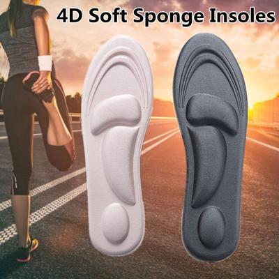 1 ζεύγος 4D Memory Foam Orthotic Insole Arch Support Ορθοπεδικοί πάτοι για παπούτσια Φροντίδα πλατυποδικών ποδιών