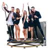 Model Standard MWE Spinner Photo Booth 360 în Depozitul din SUA 80 100 cm Spinner Automat pentru Photo Booth Video Selfie cu Valiză de Transport