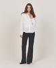 WEREVE Wool Flare Cut Pants_Black