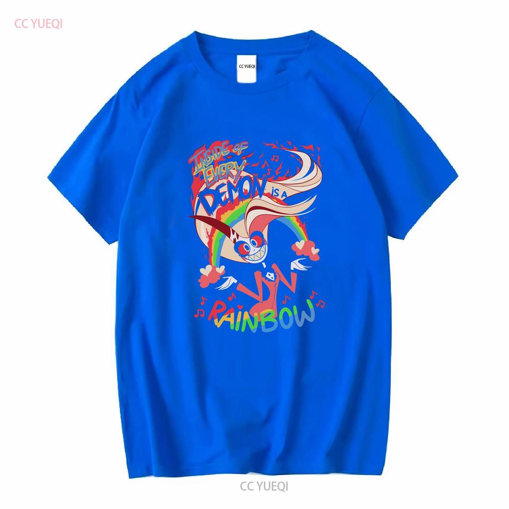 Inside of Every Demon is a Rainbow T Shirt 5XL NWOT long or short sleeves vintage Washed Stylish Top For Everyday Wear Unisex