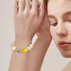 Cartoon Fish Beads Bracelet Unique Beads Bracelet Adjustable Chain Bracelet Fashion Wrist Jewelry Suitable for Women