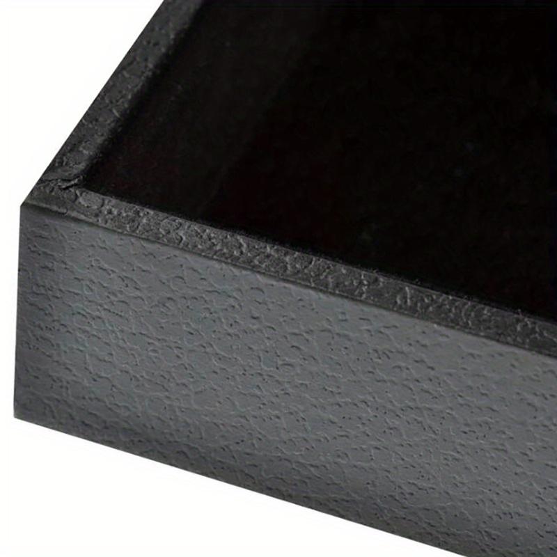 Velvet Ring Tray 100 Slots - Stackable Jewelry Organizer Drawer Insert for Closet & Valet Storage, Ring Display Pad, 1PC
