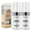 Tlm 2PCS Color Changing Foundation for Aging Skin, Liquid Makeup Base, Nude Face Cover Concealer Cream