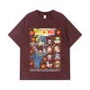 275 GSM Washed T-shirts 100% Cotton Dragon Ball V31 Daima Print Unisex Heavy Cotton T Shirt