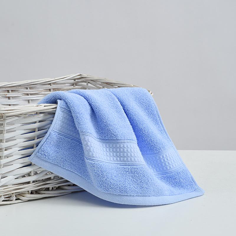 Jieliya Cotton Face Towel - Skin-Friendly, Absorbent, Quick-Dry Washcloth & Handkerchief for Home Use