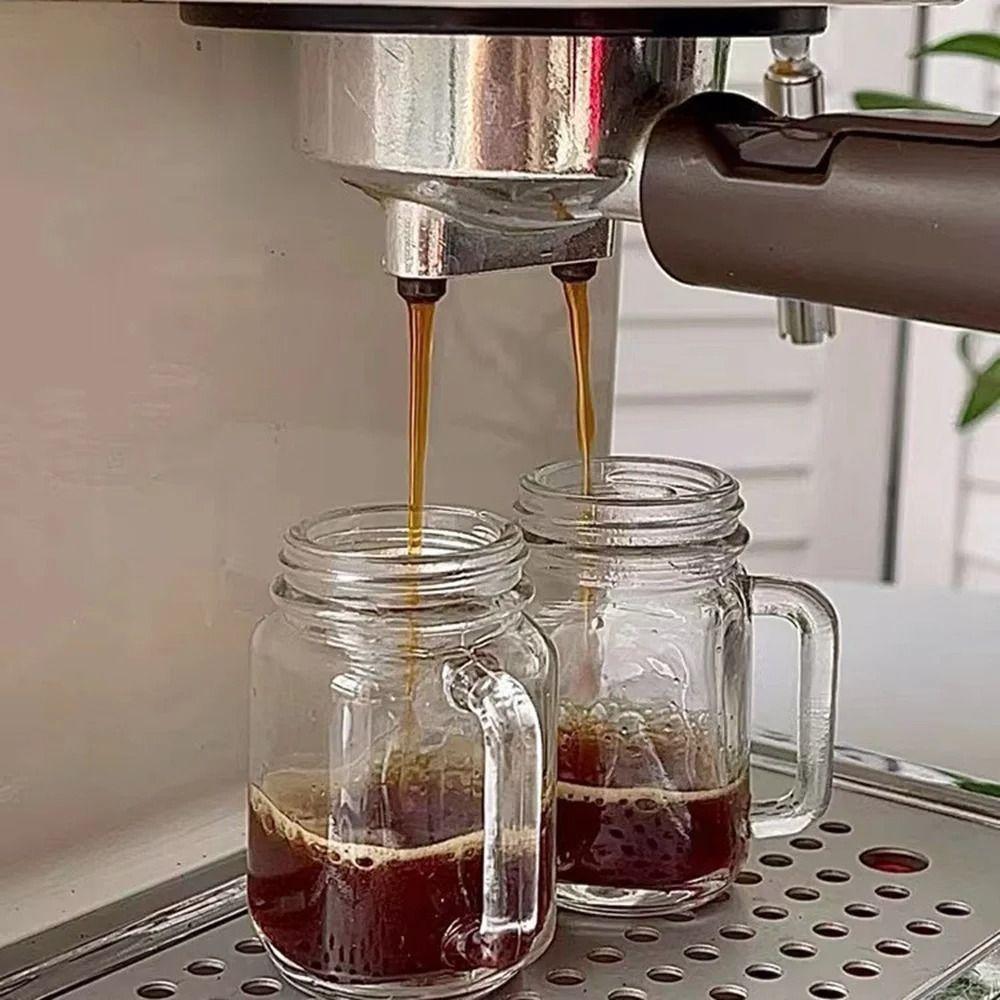5Pcs 35ml Mini Mason Jar Portable Coffee Concentrate Bottle Storage Tank Sealed Glass Bottle  Coffee