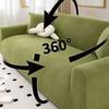 Premium Stretch Jacquard Sofa Cover Polar Fleece Fabric Non Slip Elastic Slipcover For 1-4 Seater Livingroom Furniture Protector