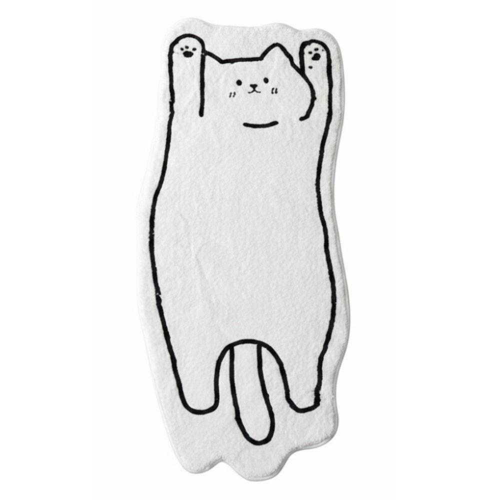 Irregular Cartoon Animal Carpet Thickened Bedside Rug New Cat Floor Mat  Coffee Table