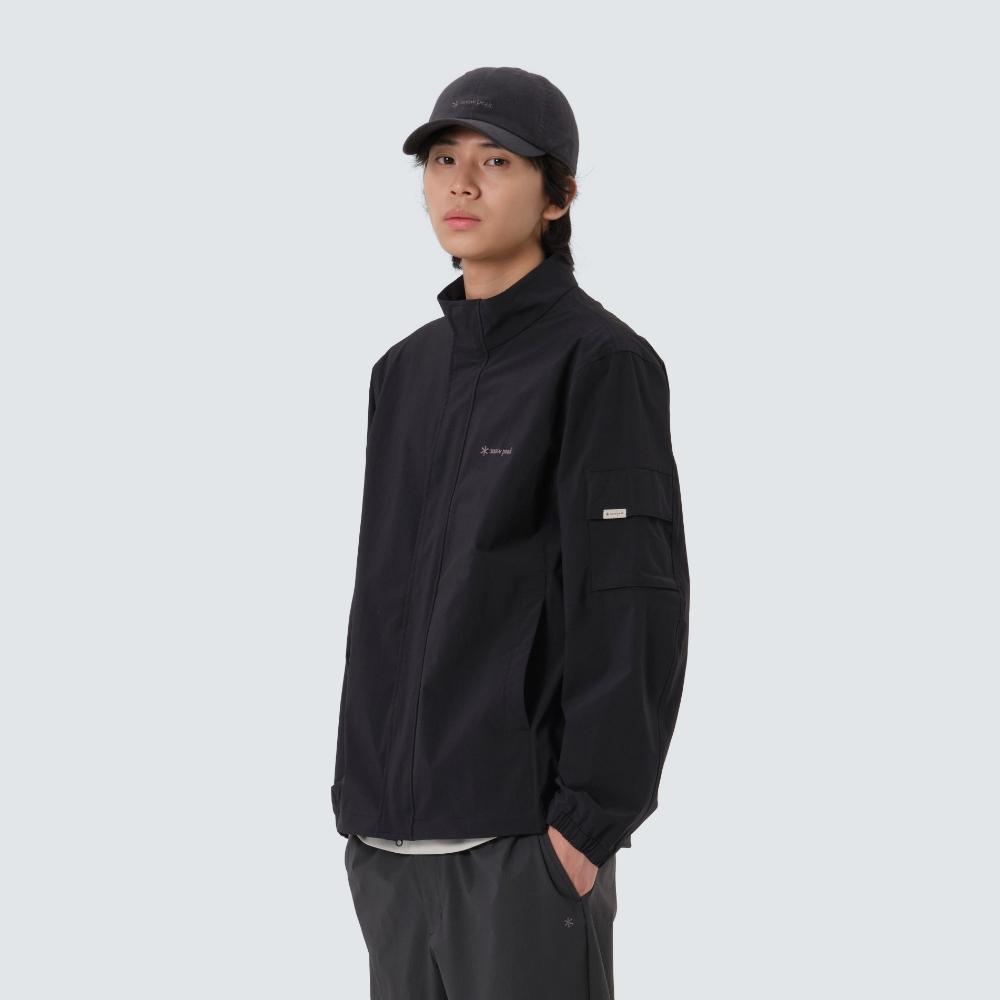 [Snowpeak] Ветровка с воротником Root Stand Черная (S25FMRWB68) 115(3XL)