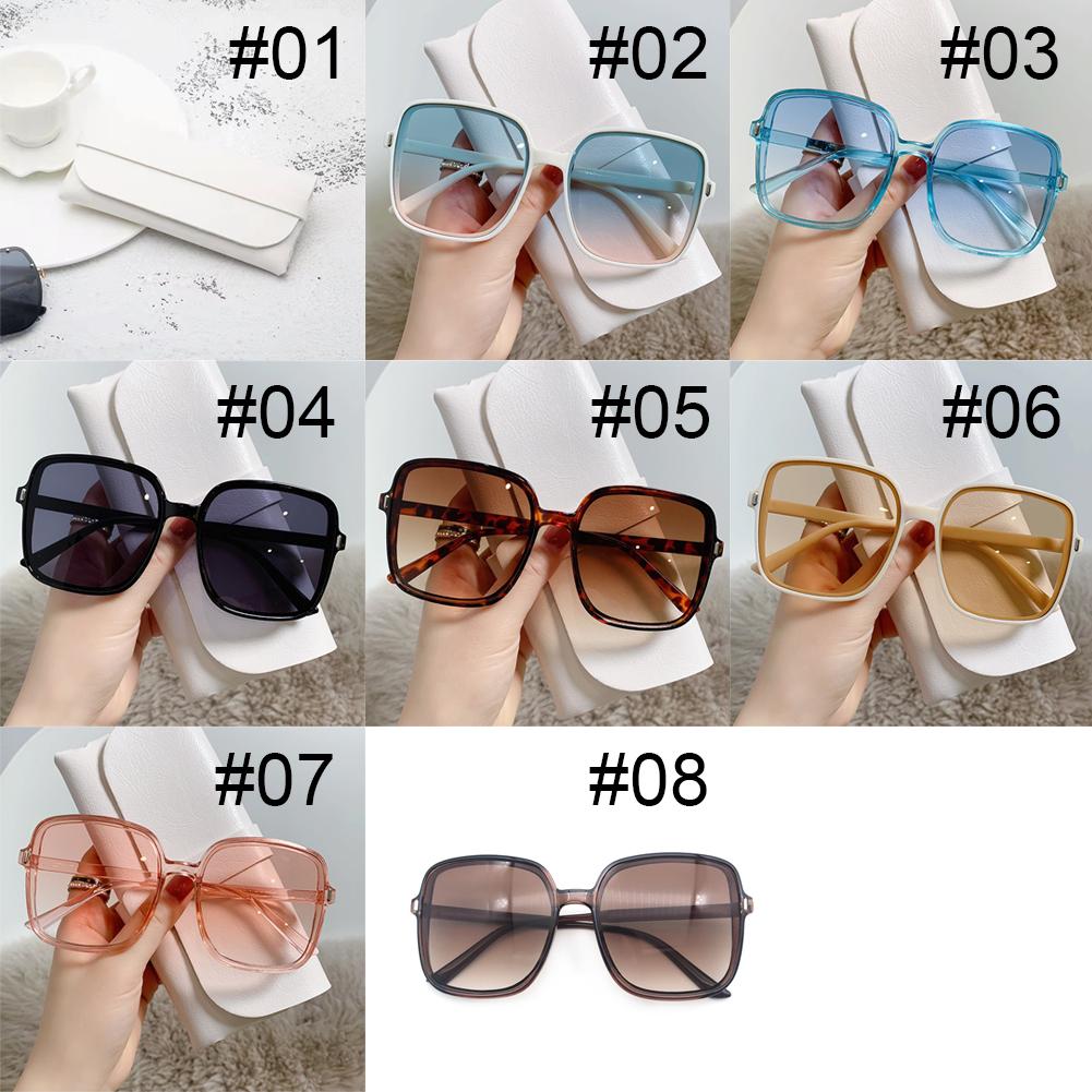 Gradient Square Frame Sunglasses Trend UV Protection Retro Sunglasses Fashion Women Sunglasses Outdoor Glasses