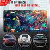 D Flat Open D Flat Xcm License Plate Vibrant Floral And Abstract Designs Durable And Easy To Clean Perfect for