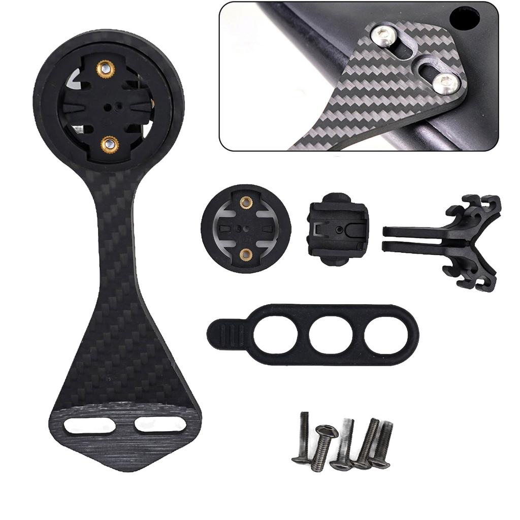 Lamp Holder Computer Mount For Garmin For-XOSS G G+ Bicycle Handlebar Carbon Fiber For F12 F MOST High Performance