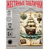 Vintage Sailing Ship Nautical Map Metal Wall Art Decor 20x30cm