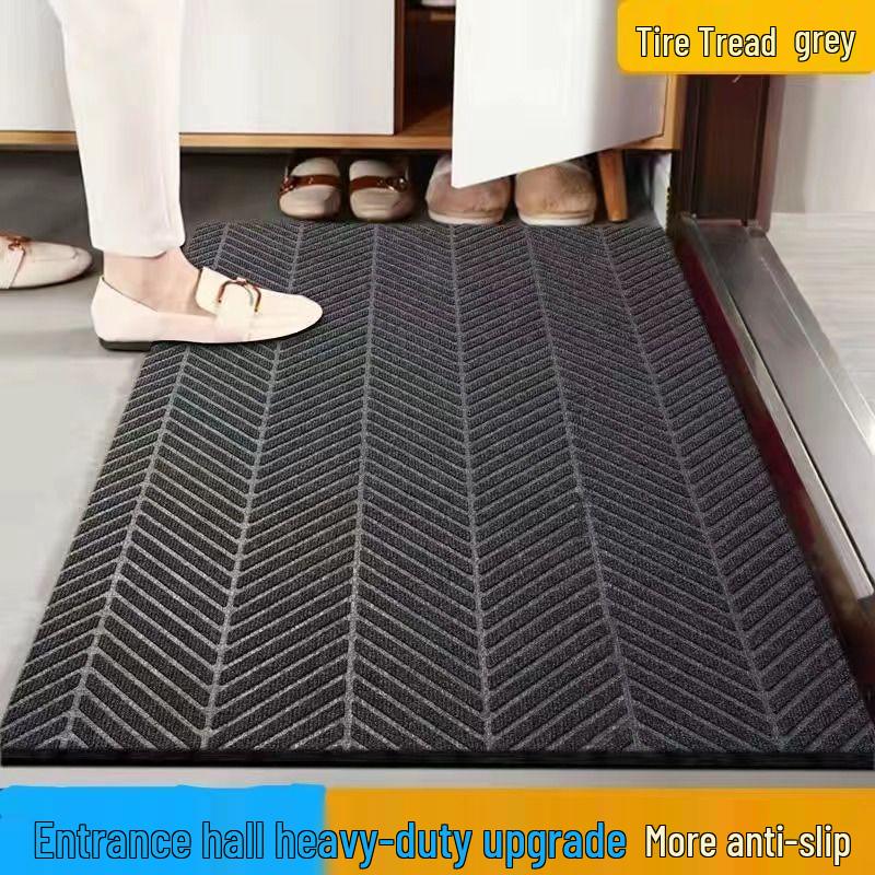 Square Anti-slip Water-Absorbent Entrance Mat for Hotels, Shops, and Elevators