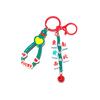 Mahjong Christmas Keychain Cute Couple Night Horror Pendant Decoration Car Key Chain Doll Cartoon Doll