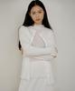 Oeoseoul Pleated Two-Way Blouse [White]