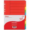 Stat Manilla Dividers A4 (Bright Colours) (10 Tab)