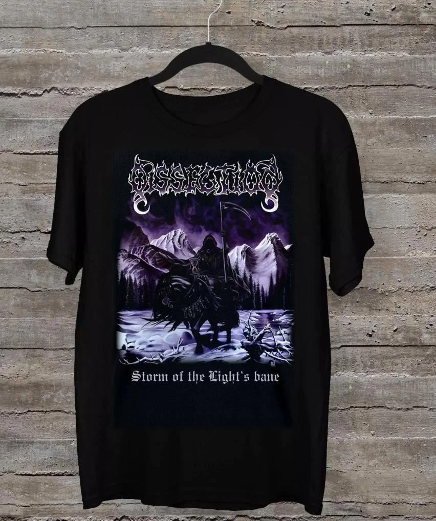 Dissection Cotton Black All Size Unisex Shirt S