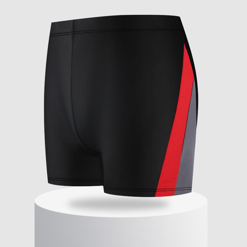 

Men s Colorblock Quick-Dry Swim Trunks: Trendy, Comfortable, Breathable & Anti-Embarrassment for Beach Vacations One size fits 100-190 jin червоний/сірий колір