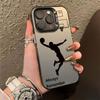 Basketball Player Plating Case For iPhone 11 13 12 14 15 16 Pro Max 13 15 Pro XS XR XS 7 8 14 16 PLUS SE 2022 Shockproof Cover