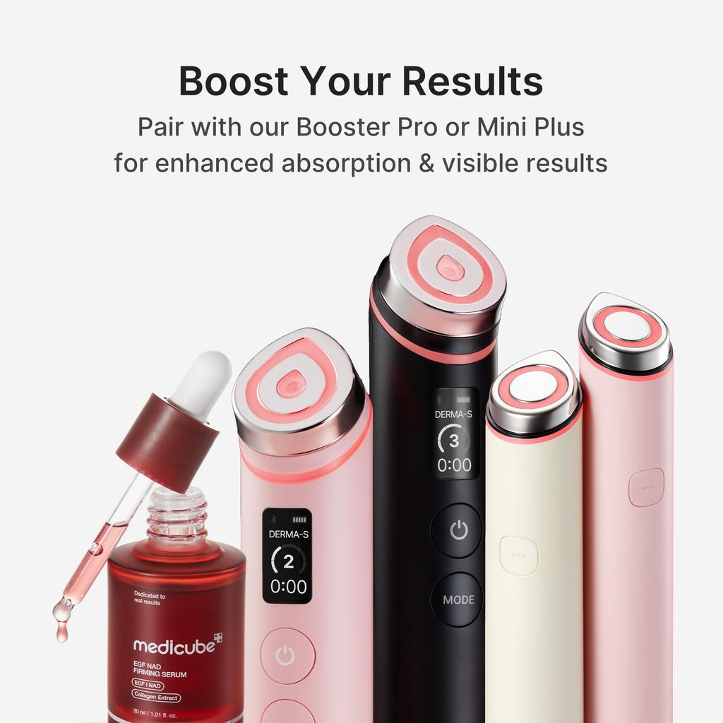 Medicube EGF NAD Firming Gentle On and Oily Korean Cosmetics for Skin Serum Moisturizing, Hydrating, Sensitive, Dry, Fluctuating, Skin. Troubles.